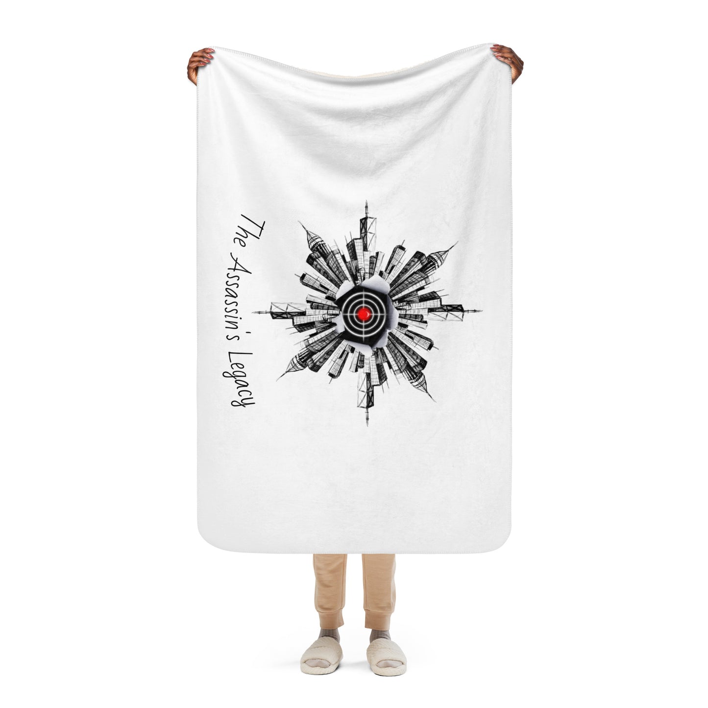 Iconic Comfort: Assassin's Legacy Logo Blanket