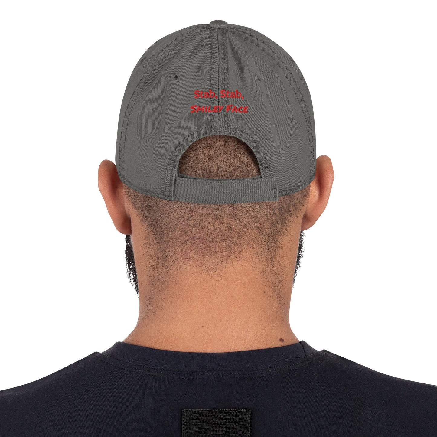 Assassin's Legacy Dad Hat: Unleash Your Edge with "Stab, Stab, Smiley Face"