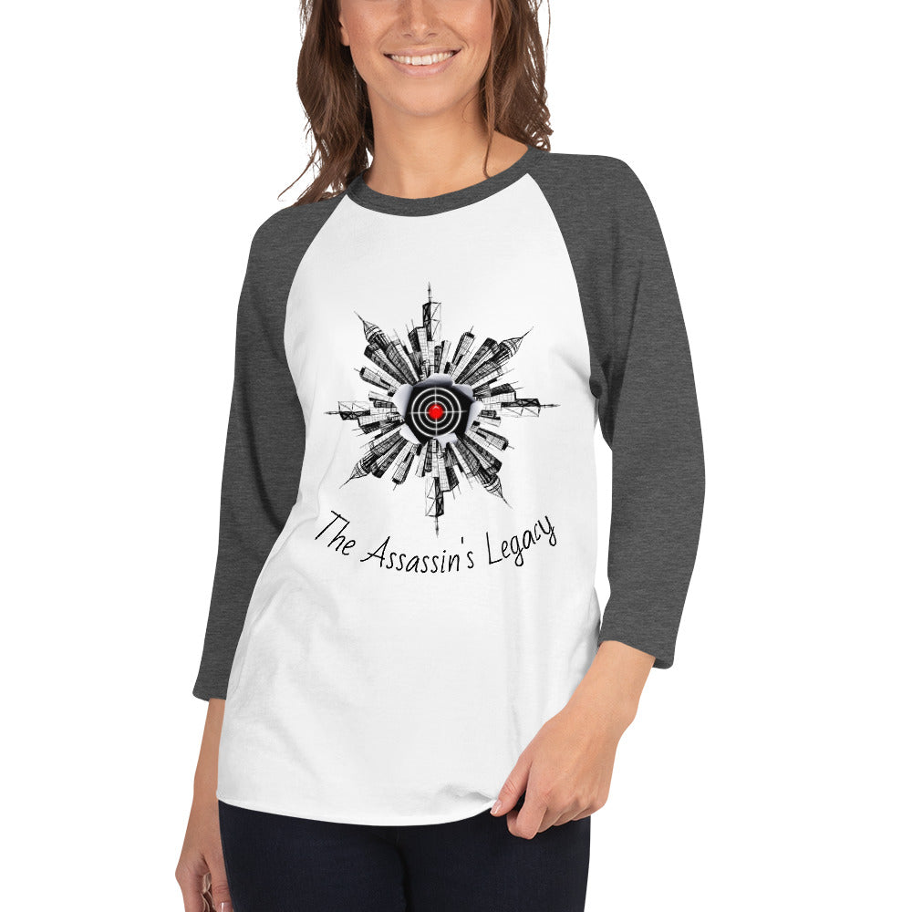 Assassin's Legacy Logo Raglan: Where Style Meets Thrill